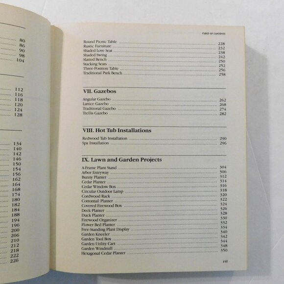 The Backyard Builders Book of Outdoor Building Projects Vintage 1987 Hardcover - Picture 6 of 12